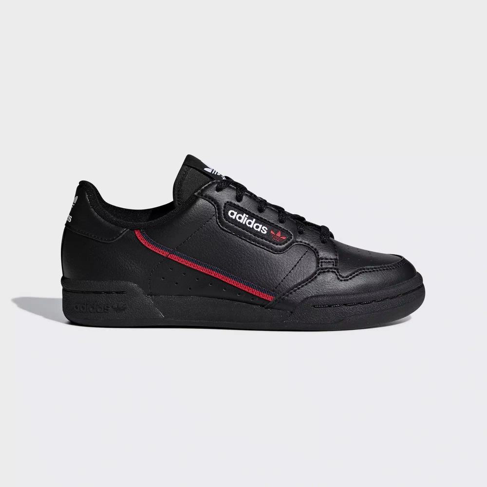 Adidas Continental 80 Tenis Negros Para Niño (MX-59449)